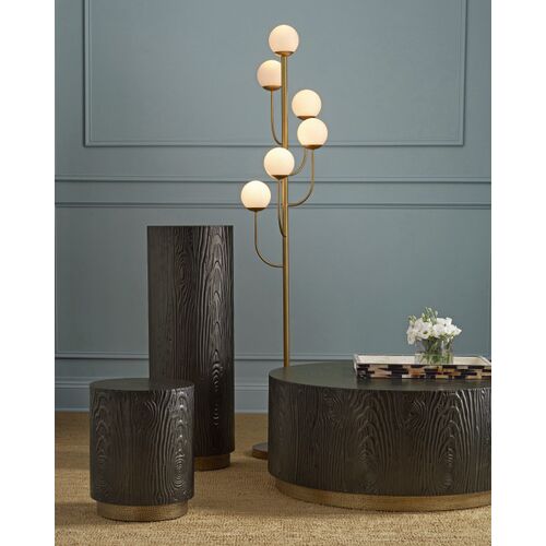 Terra Brass Pedestal, Bronze 4 Terra Brass Pedestal, Bronze