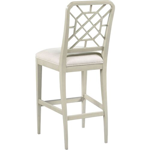 Penny Barstool, Graystone/Linen 2 Penny Barstool, Graystone/Linen
