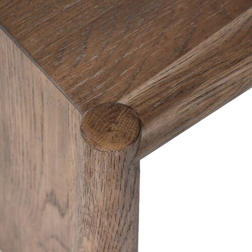 Riverton End Table, Weathered Oak 11 Riverton End Table, Weathered Oak