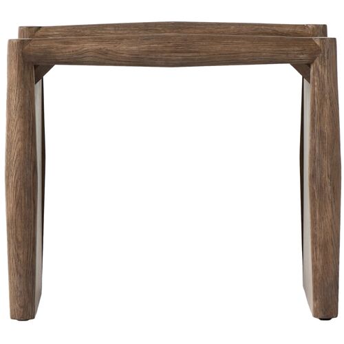 Riverton End Table, Weathered Oak 3 Riverton End Table, Weathered Oak
