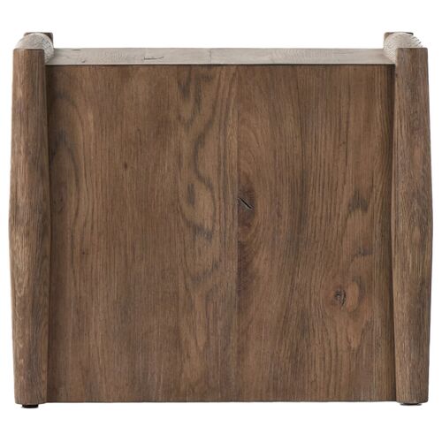 Riverton End Table, Weathered Oak 4 Riverton End Table, Weathered Oak
