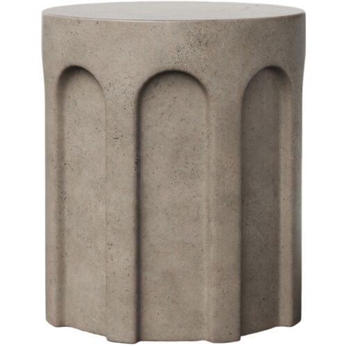 Aziel Indoor/Outdoor Concrete Stool 3 Aziel Indoor/Outdoor Concrete Stool