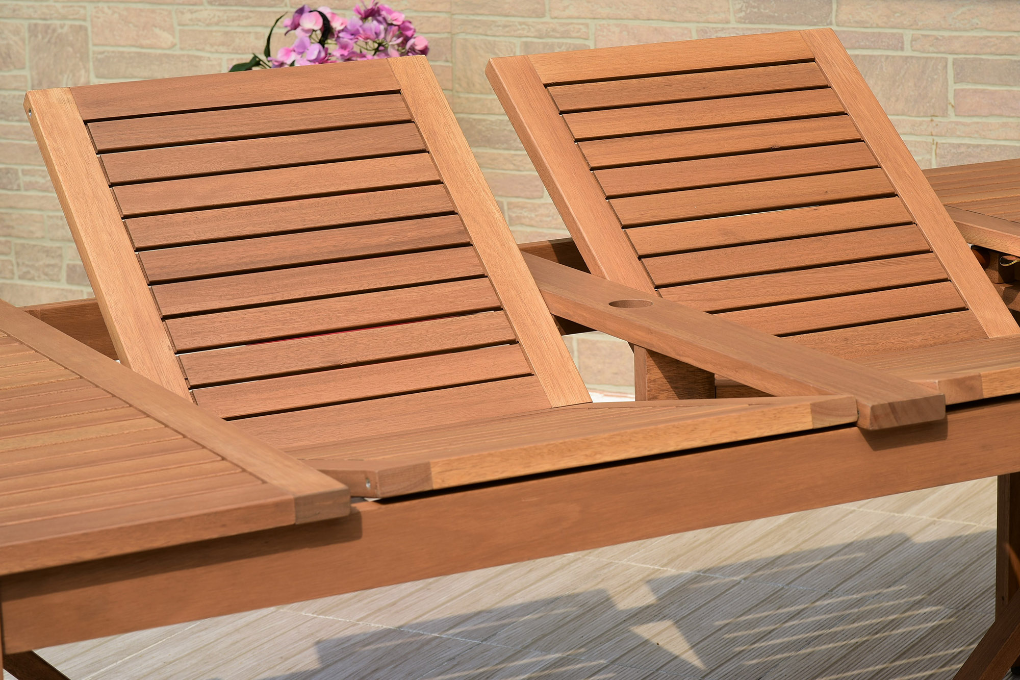 Astor 9-Pc Rectangular Extension Outdoor Eucalyptus Dining Set 7 Astor 9-Pc Rectangular Extension Outdoor Eucalyptus Dining Set