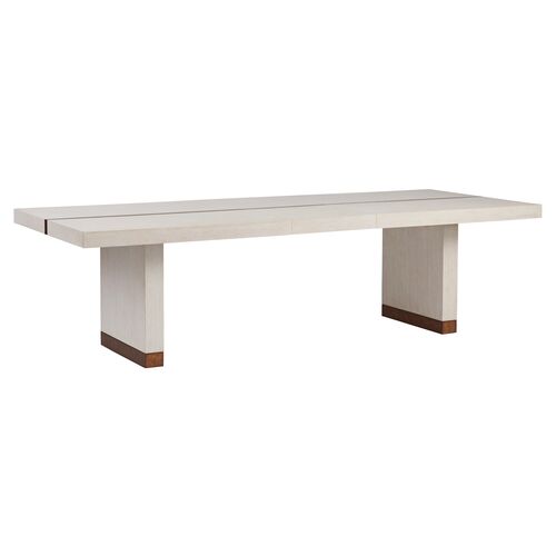 Carmel Vista Rectangular Extension Dining Table, Winter-White 1 Carmel Vista Rectangular Extension Dining Table, Winter-White