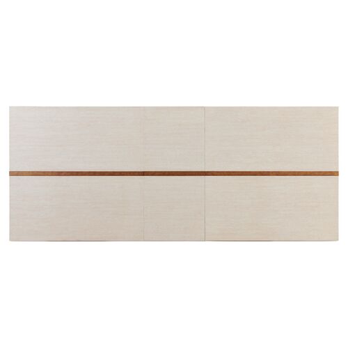 Carmel Vista Rectangular Extension Dining Table, Winter-White 4 Carmel Vista Rectangular Extension Dining Table, Winter-White