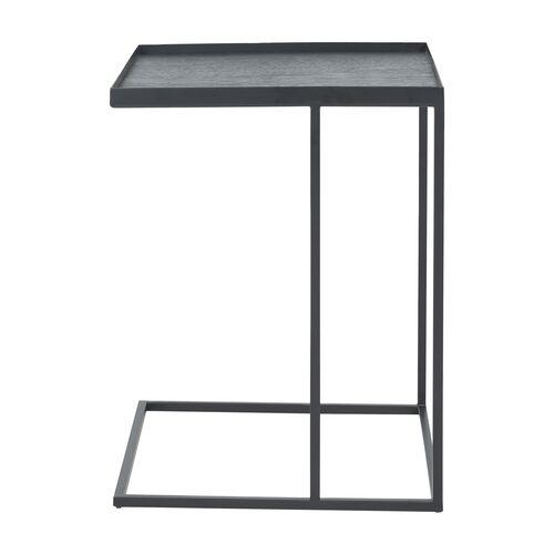 Tray Square Side Table, Black 2 Tray Square Side Table, Black
