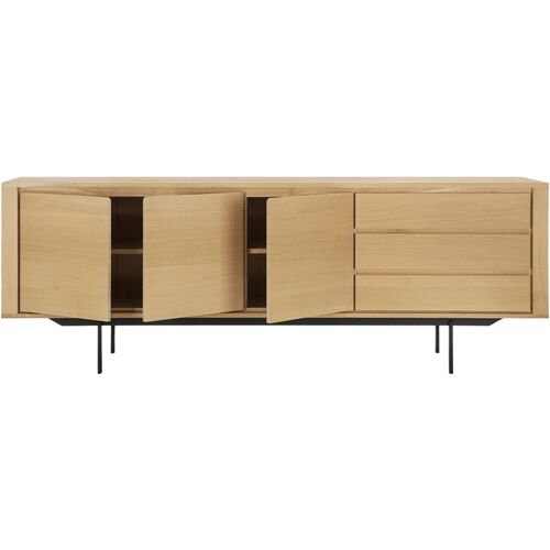 Shadow 3-Drawer Sideboard, Oak 4 Shadow 3-Drawer Sideboard, Oak