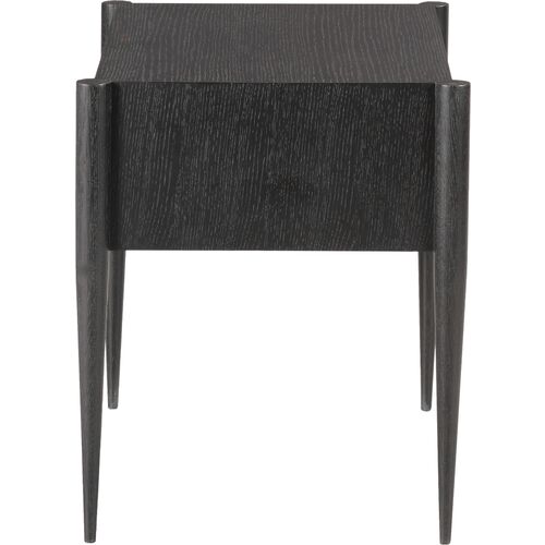 Archer Bedside Table, Black/Brass 3 Archer Bedside Table, Black/Brass