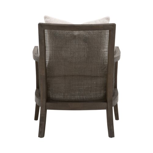 Kynara Rattan Club Chair, Matte Brown/Natural Performance 5 Kynara Rattan Club Chair, Matte Brown/Natural Performance