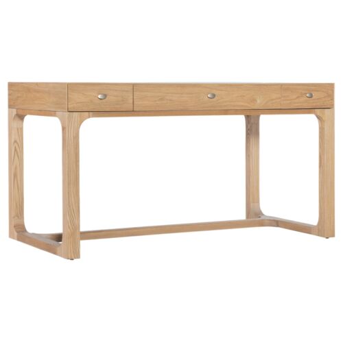 Documents Writing Desk, Light Natural Pecan