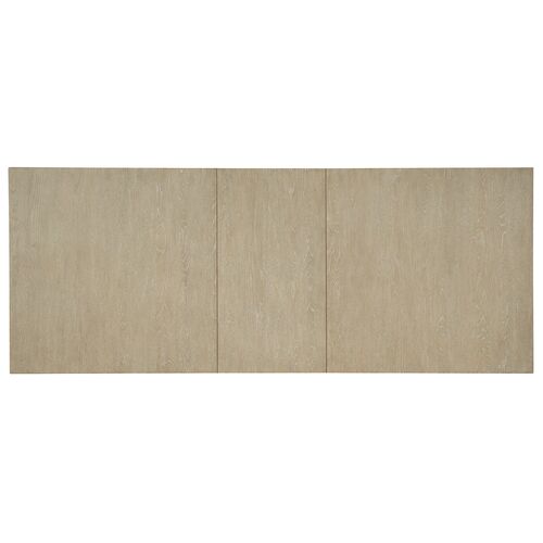 Cascade Rectangular Extension Dining Table, Terrain/Textured Crackled Gesso 5 Cascade Rectangular Extension Dining Table, Terrain/Textured Crackled Gesso