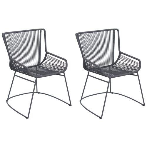 S/2 Dane Armchairs, Gray 1 S/2 Dane Armchairs, Gray