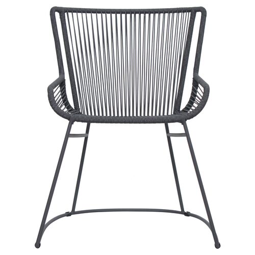 S/2 Dane Armchairs, Gray 2 S/2 Dane Armchairs, Gray