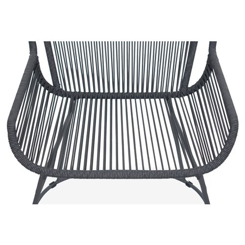 S/2 Dane Armchairs, Gray 6 S/2 Dane Armchairs, Gray