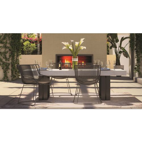 S/2 Dane Armchairs, Gray 9 S/2 Dane Armchairs, Gray