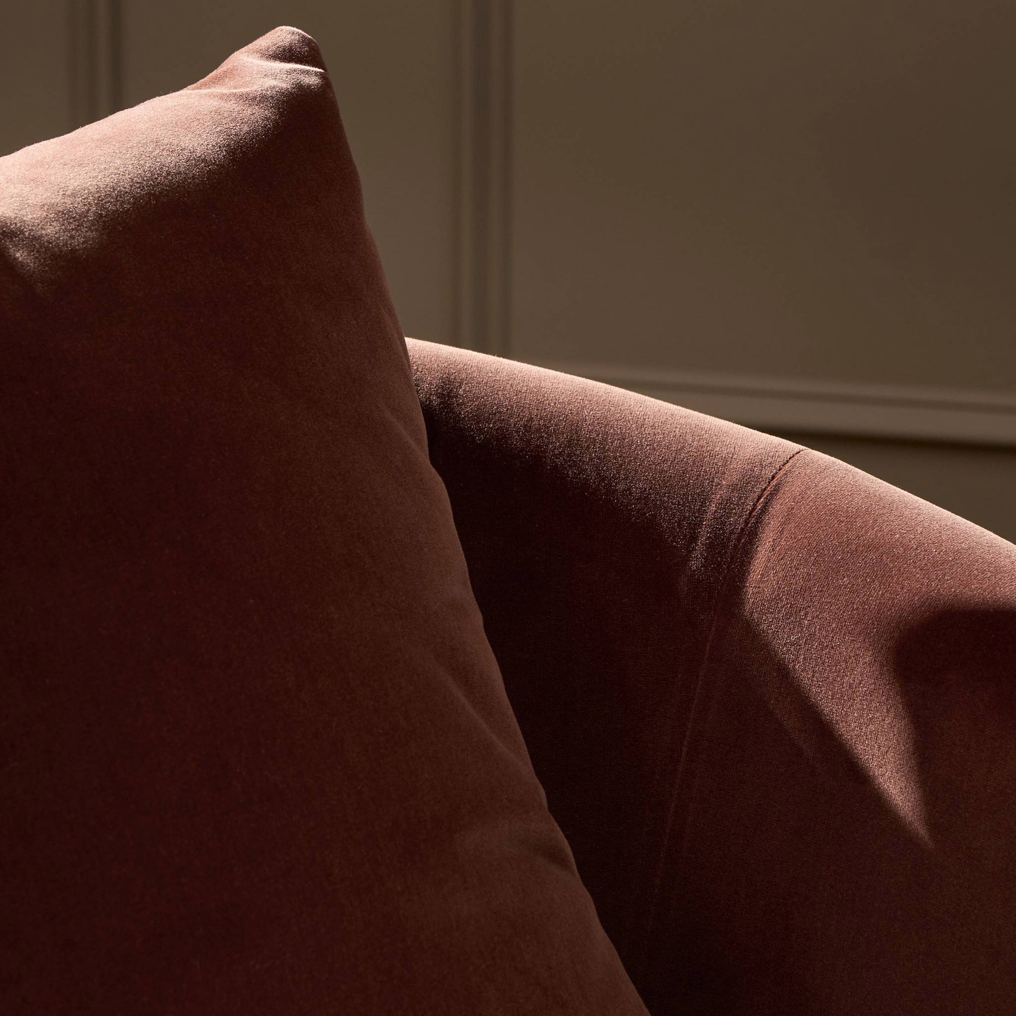 Pax Chaise Lounge, Surrey Auburn Velvet 12 Pax Chaise Lounge, Surrey Auburn Velvet