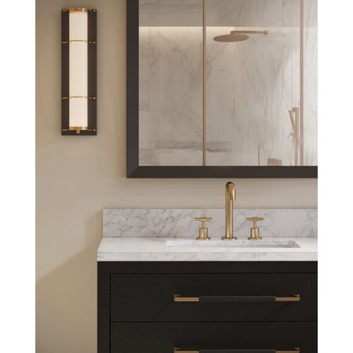 Verona 36" Vanity with Rectangular Undermount Sink, Black 8 Verona 36" Vanity with Rectangular Undermount Sink, Black