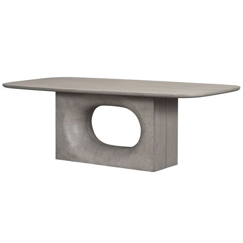 Jaxon 96" Dining Table, Dusted Stone 1 Jaxon 96" Dining Table, Dusted Stone