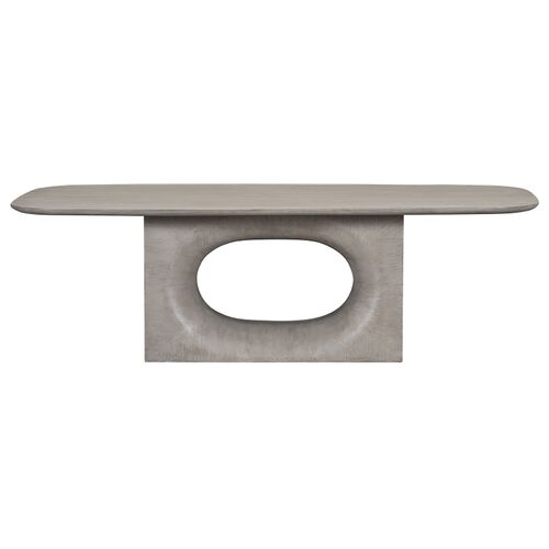 Jaxon 96" Dining Table, Dusted Stone 2 Jaxon 96" Dining Table, Dusted Stone