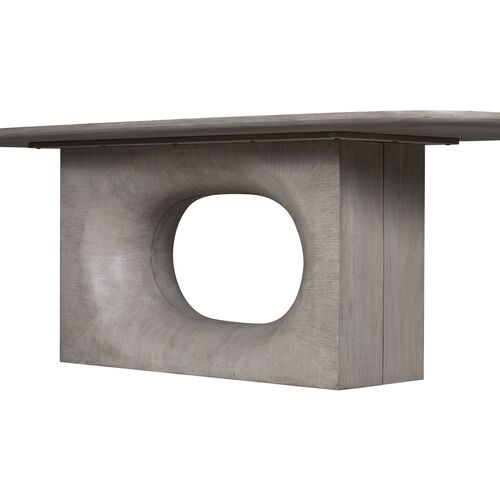 Jaxon 96" Dining Table, Dusted Stone 3 Jaxon 96" Dining Table, Dusted Stone