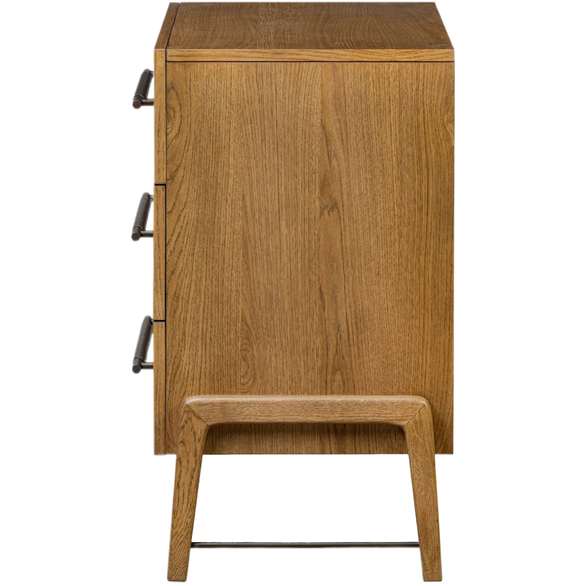 Jeremiah 3-Drawer Dresser, Amber Oak 5 Jeremiah 3-Drawer Dresser, Amber Oak