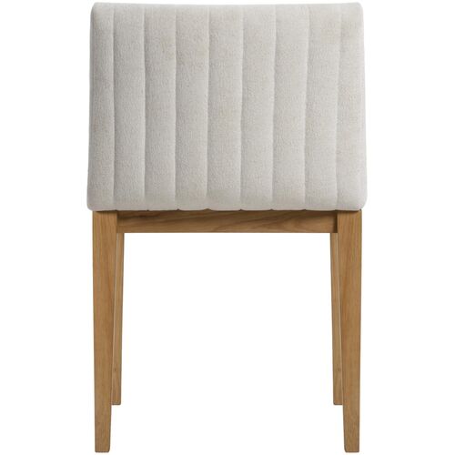 S/2 Nylae Upholstered Dining Chairs, White 5 S/2 Nylae Upholstered Dining Chairs, White