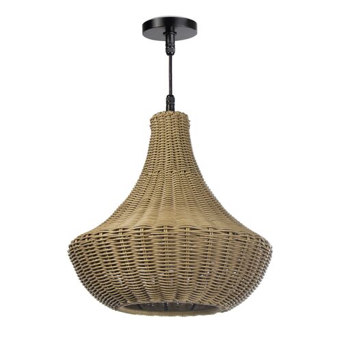 Vista Outdoor Chandelier, Weathered Gray