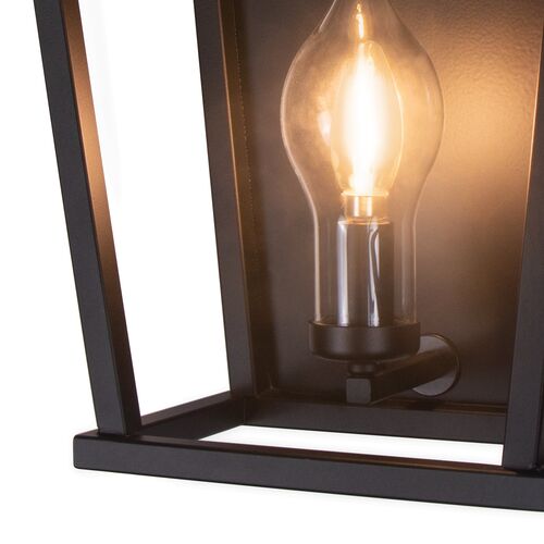 Hampton Outdoor Sconce, Black 6 Hampton Outdoor Sconce, Black