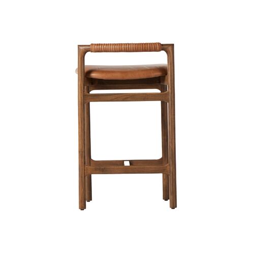 Violet Leather Counter Stool 6 Violet Leather Counter Stool