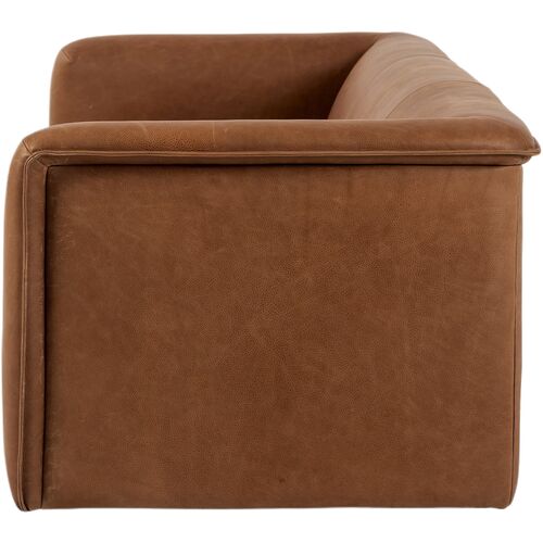 Shelly Leather Sofa, Palermo Cognac 4 Shelly Leather Sofa, Palermo Cognac