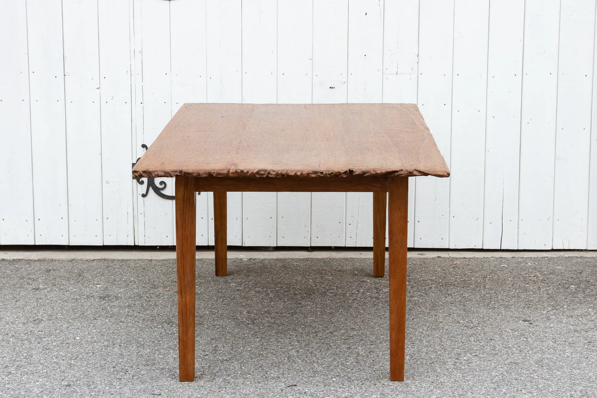 Live Edge Teak Kitchen Dining Table 10 Live Edge Teak Kitchen Dining Table