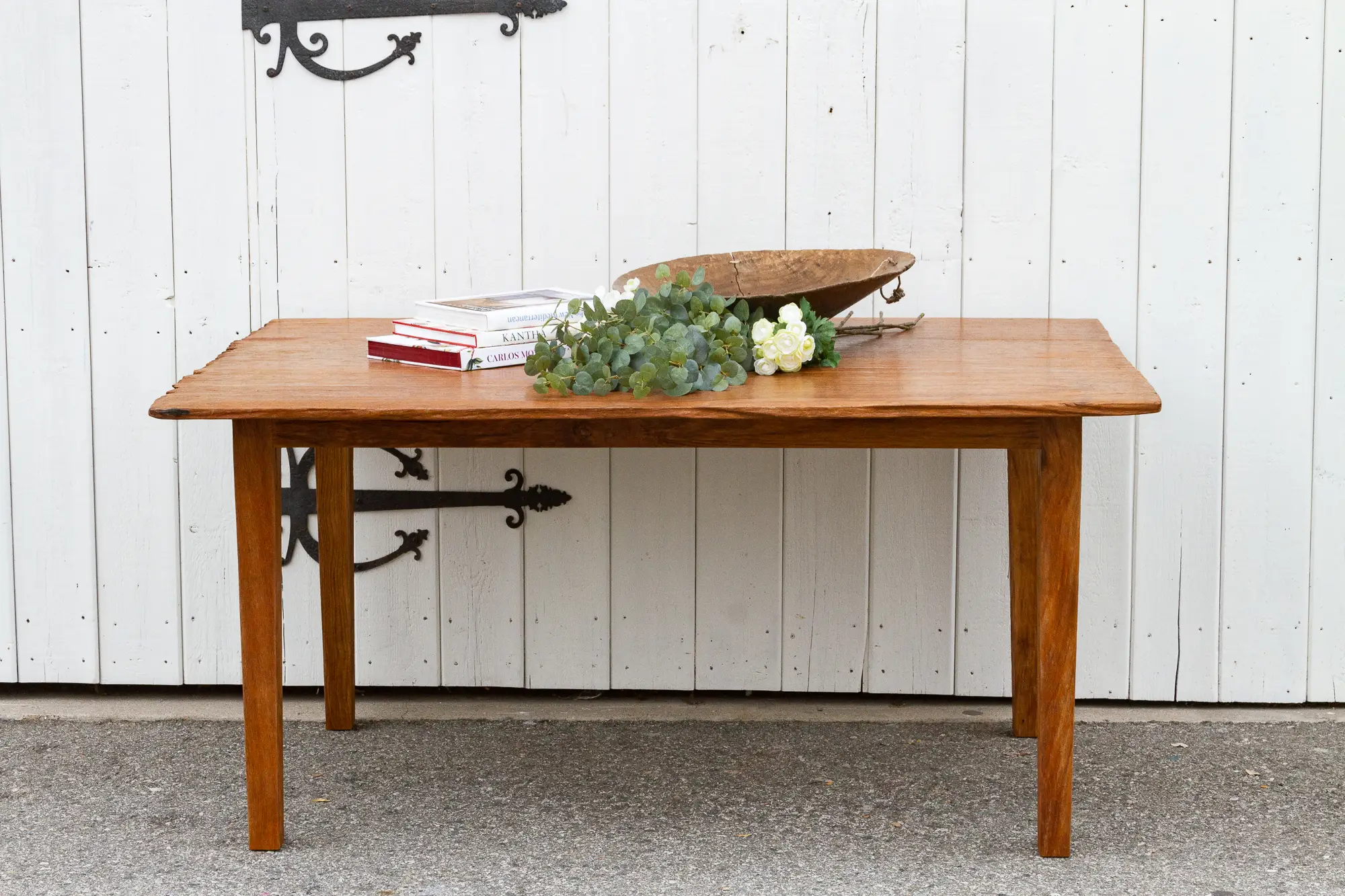 Live Edge Teak Kitchen Dining Table 2 Live Edge Teak Kitchen Dining Table