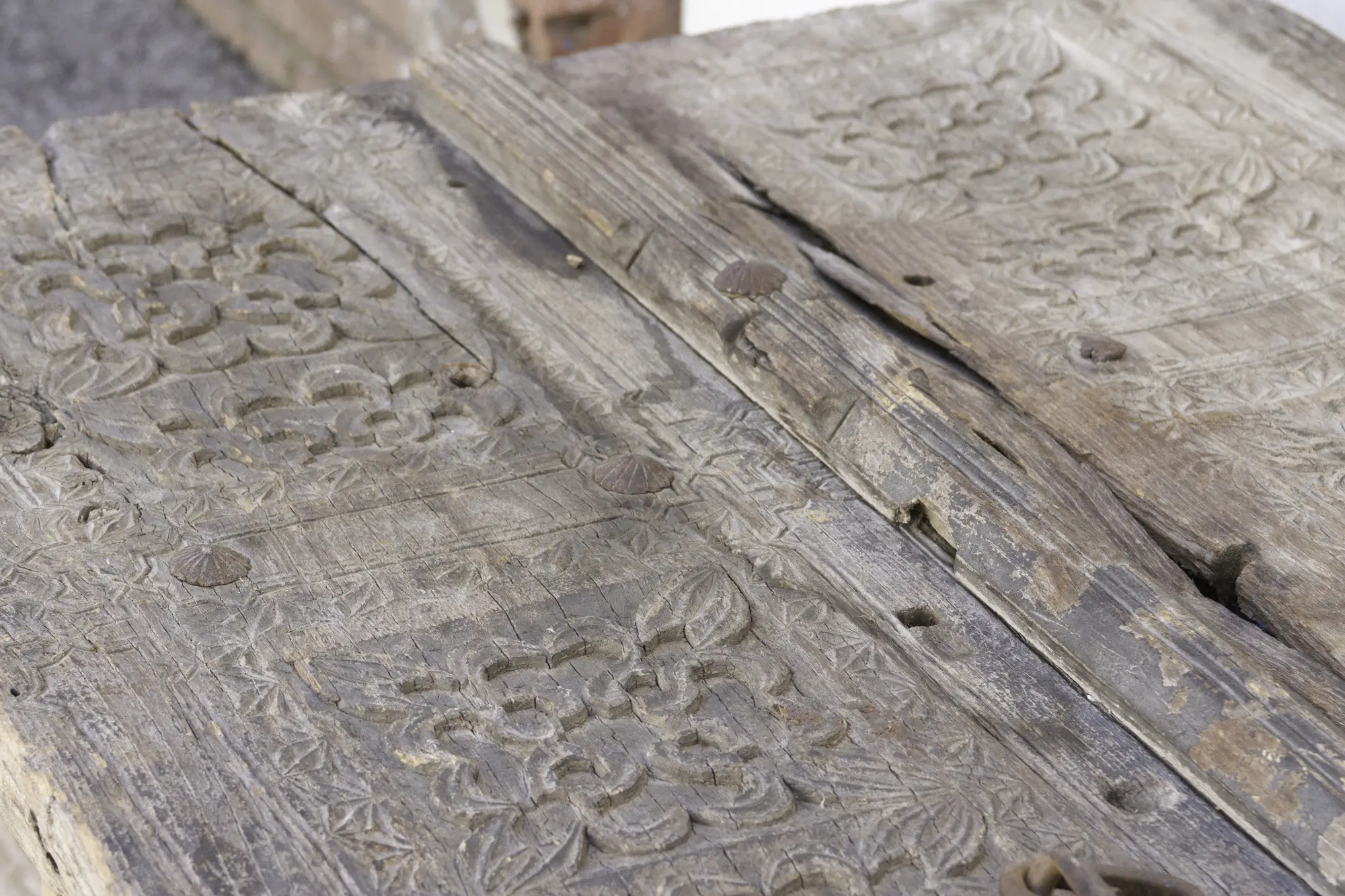 Rare Swat Valley Carved Coffee Table 7 Rare Swat Valley Carved Coffee Table