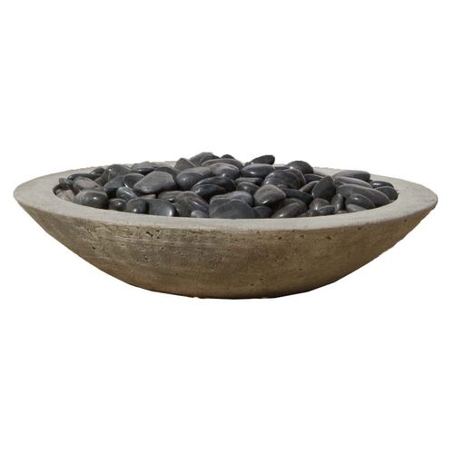 23" Zen Outdoor Bowl, Alpine Stone 1 23" Zen Outdoor Bowl, Alpine Stone