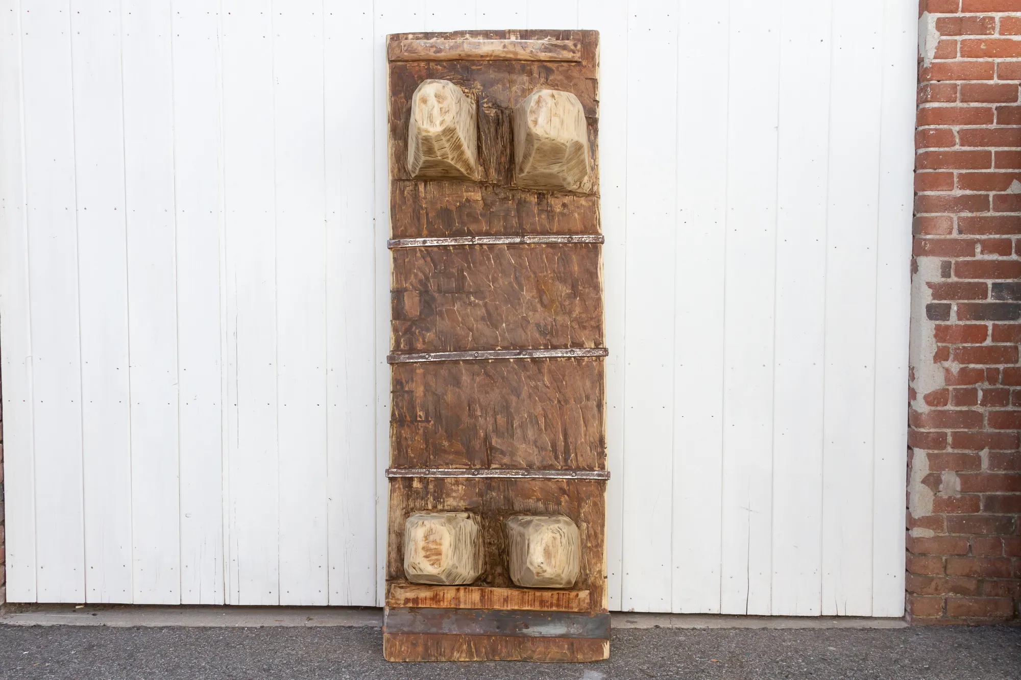 Antique Bleached Wood Naga Table 9 Antique Bleached Wood Naga Table