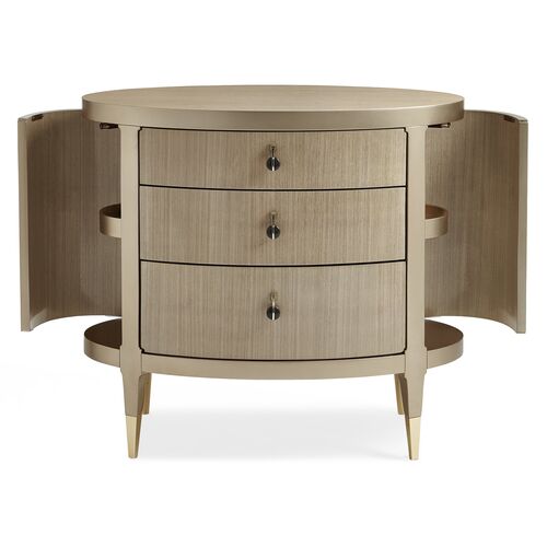 Dream Nightstand, Gray 3 Dream Nightstand, Gray