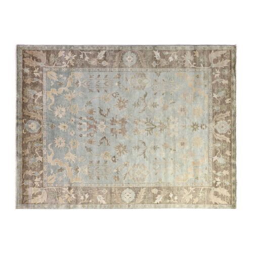 Hanover Wool Rug, Blue/Multi 1 Hanover Wool Rug, Blue/Multi
