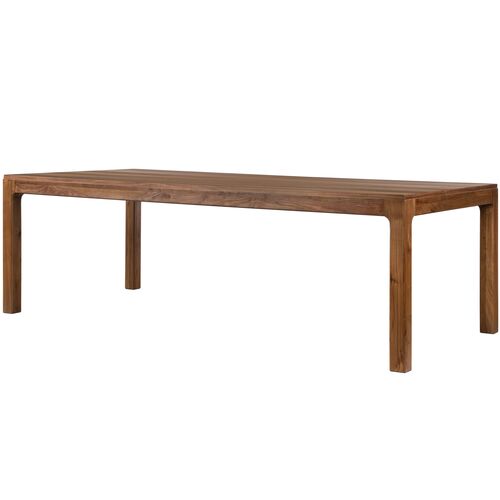 Norris 94" Dining Table, Walnut 1 Norris 94" Dining Table, Walnut