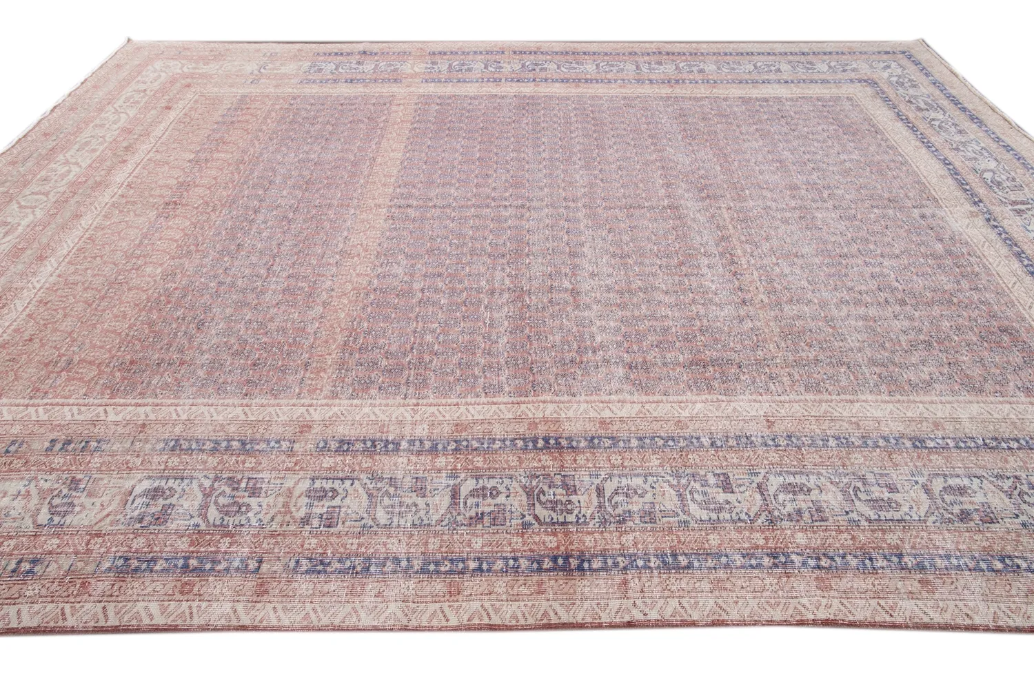 Antique Turkish Art Deco Rug 4 Antique Turkish Art Deco Rug