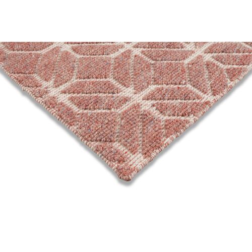 Janina Hand-Knotted Rug, Berry 2 Janina Hand-Knotted Rug, Berry