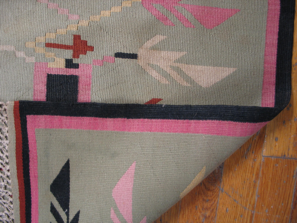 1920s Bessarabian Kilim, 7'9" x 12'4" 2 1920s Bessarabian Kilim, 7'9" x 12'4"