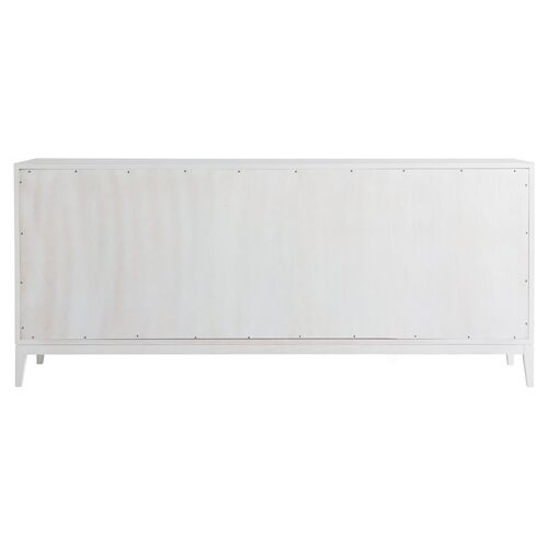 Desert Rose Credenza, White Lacquer 4 Desert Rose Credenza, White Lacquer
