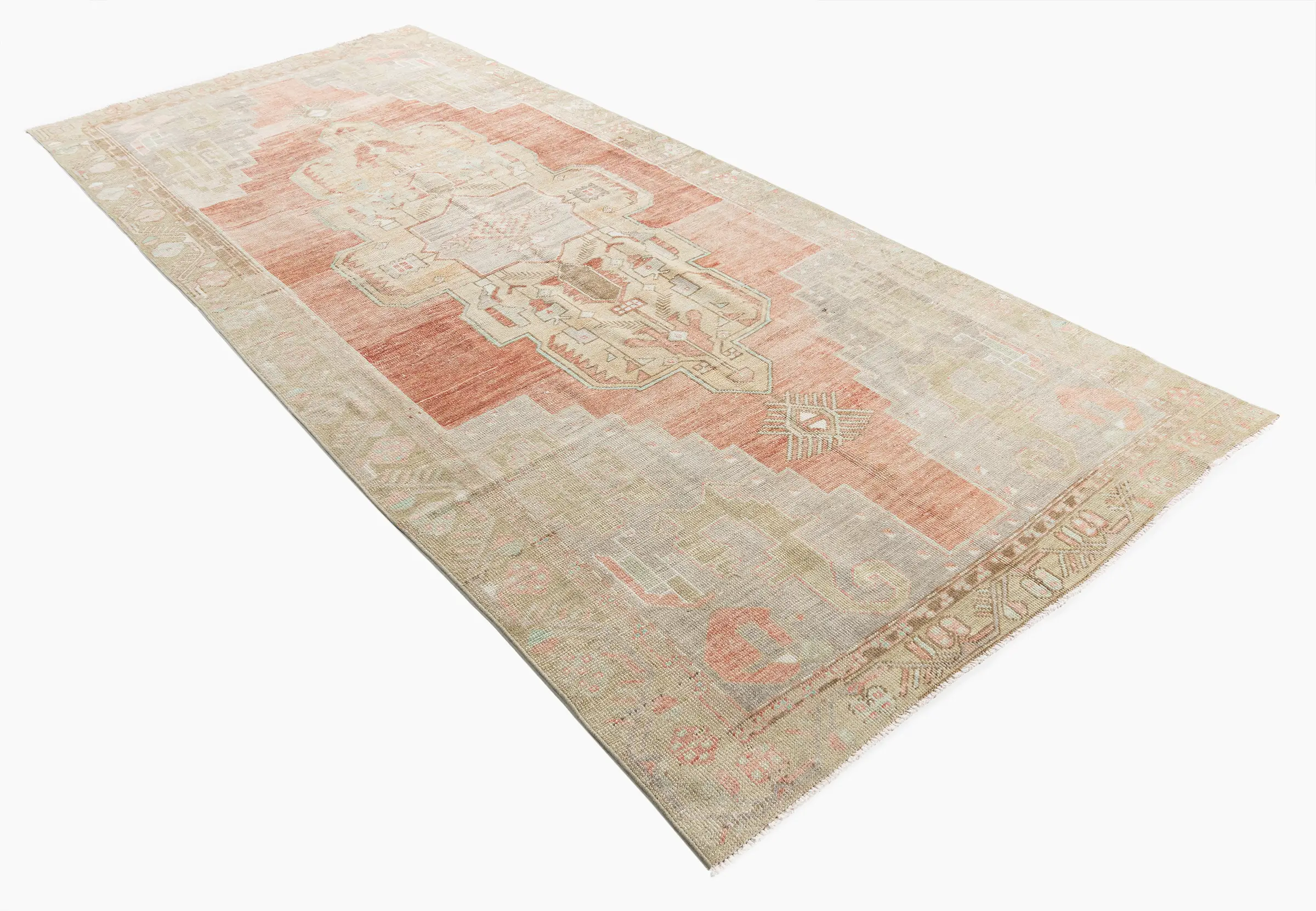 Turkish Oushak Rug 4'9 X 11'2 3 Turkish Oushak Rug 4'9 X 11'2