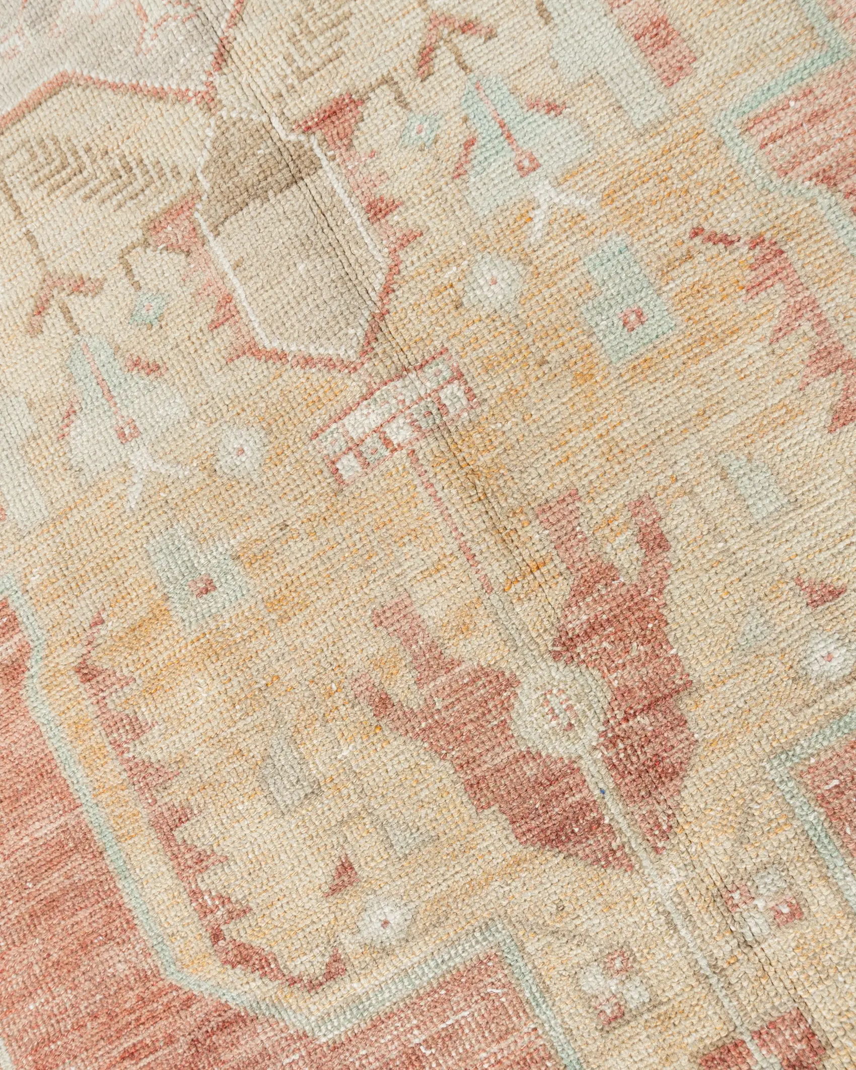 Turkish Oushak Rug 4'9 X 11'2 7 Turkish Oushak Rug 4'9 X 11'2