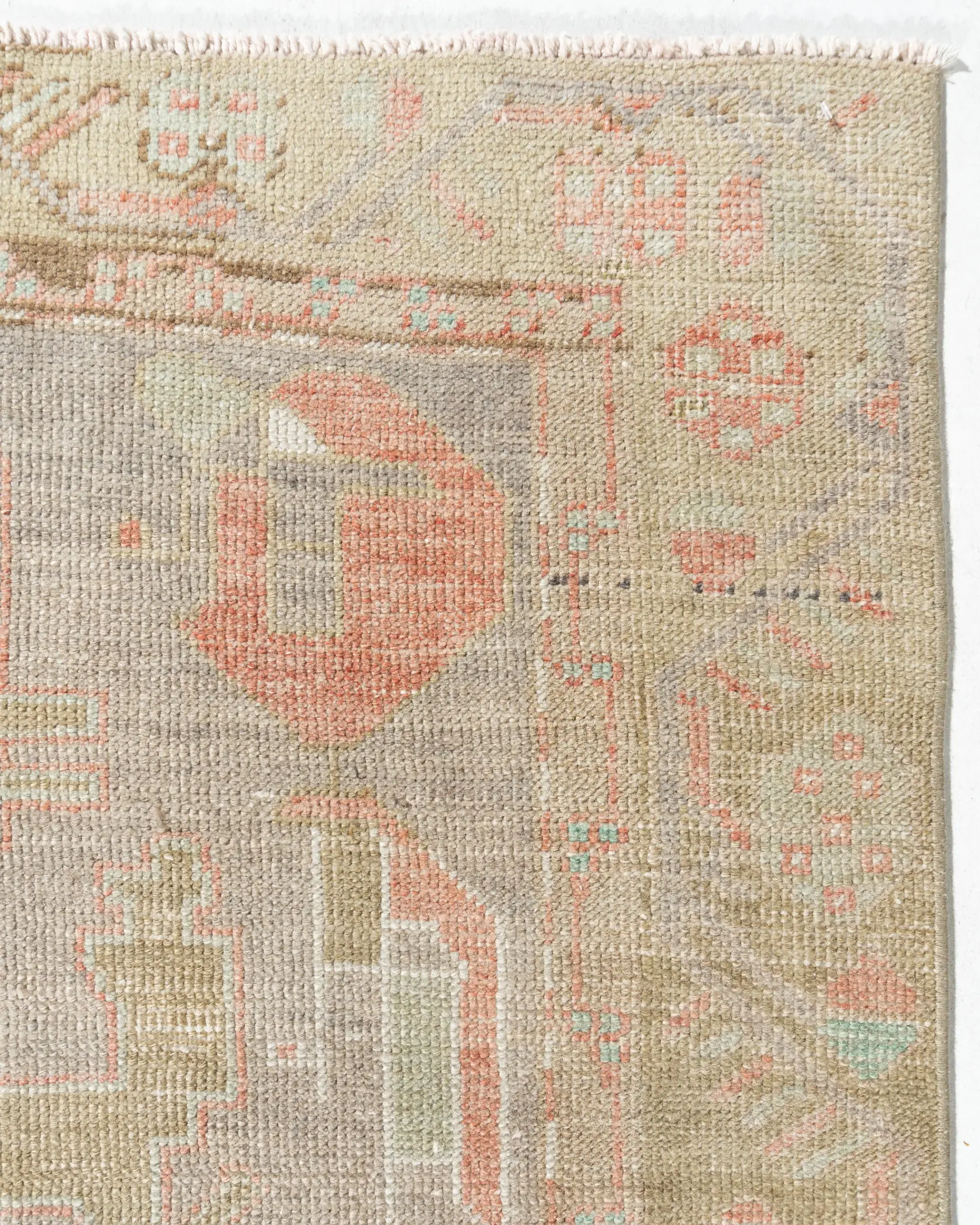 Turkish Oushak Rug 4'9 X 11'2 9 Turkish Oushak Rug 4'9 X 11'2