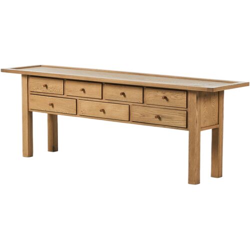 Lana Console Table, Natural Light Oak 1 Lana Console Table, Natural Light Oak