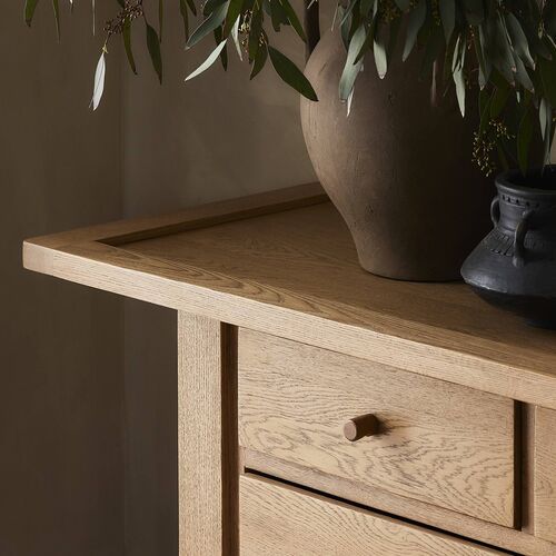 Lana Console Table, Natural Light Oak 13 Lana Console Table, Natural Light Oak