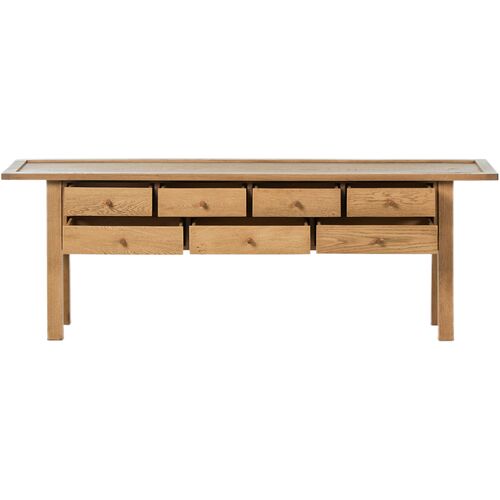 Lana Console Table, Natural Light Oak 4 Lana Console Table, Natural Light Oak