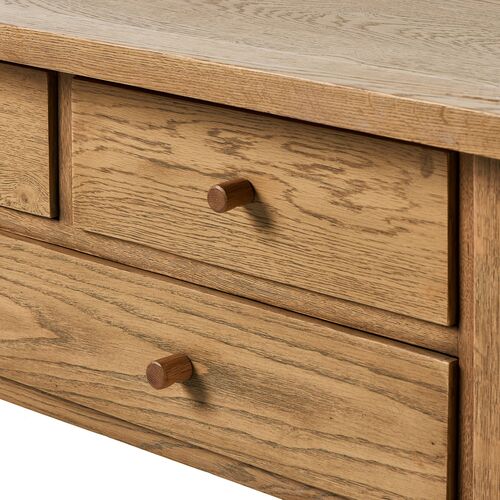Lana Console Table, Natural Light Oak 9 Lana Console Table, Natural Light Oak