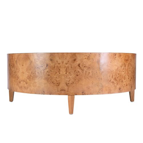 Noah Round Burl Coffee Table 3 Noah Round Burl Coffee Table